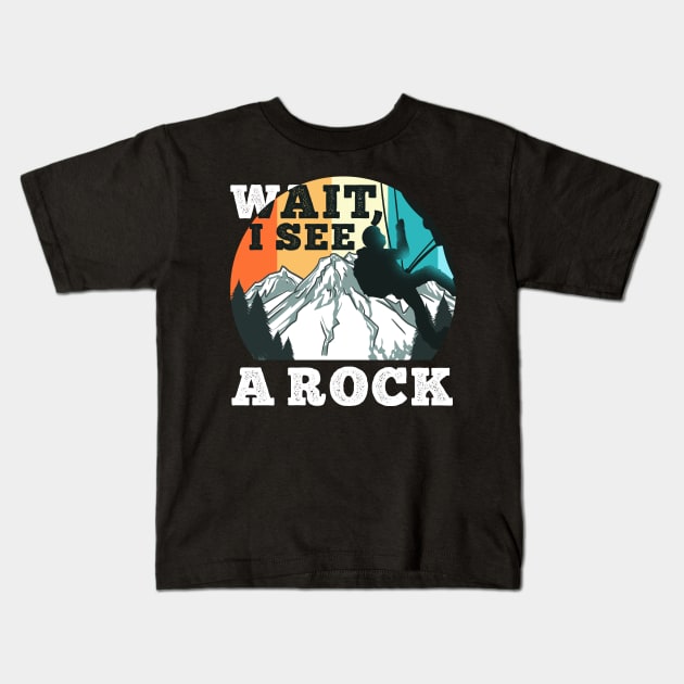 Rocks Geology Geologist Mineral Collector Retro Kids T-Shirt by KAWAIITEE